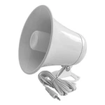 Accessories Unlimited AUPA5 5-1/2" White Plastic Horn With 10 Foot Cable And. Fixed Price $38.99.