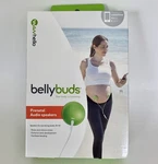 Wavhello V5-BB Bellybuds Prenatal Baby-bump Headphones In White / Green. Fixed Price $19.95.