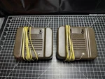 Realistic 40-1227A Box/body Pair Intercom Speakers Two Tone Brown. Fixed Price $10.00.