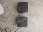 (X2) Motorola HSN4018A/B 13 Watt Water Resistant External Motorcycle Speaker. Fixed Price $50.00.