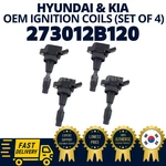 Genuine Oem Hyundai Kia Denso Ignition Coils Set 4 Elantra Sonata Tucson. Fixed Price $130.50.