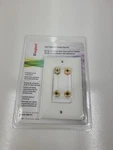 On-q Legrand Dual Wall Speaker Connection Kit White F9005-WH-V1 New/sealed. Fixed Price $14.98.