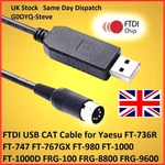 Usb Cat Control Cable Yaesu FT736R FT747 FT767 FT980 FT1000D Frg 8800. Fixed Price $23.89.