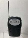 Jensen MR-75 Am/fm Pocket Radio (black). Fixed Price $9.00.