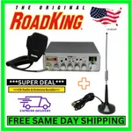 Roadking 40 Channel Classic Cb Radio W/ 12" Antenna Kit - Full Watts Power. Fixed Price $98.90.