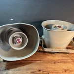 (2) Large Vintage Rare Atlas Sound Pa Horn WT-15 Watt Loud Speaker 8 Ohms. Fixed Price $89.00.