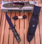 Vtg Box Valor 613 Miami Usa 440 Stainless Japan Sawback Bowie Knife Survival. Fixed Price $120.00.