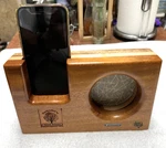Handmade Iphone Speaker Mahogany Wood. Fixed Price $89.00.
