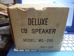 Four Star Deluxe Cb Speakers Model MS-250 Made In Japan. Fixed Price $30.00.