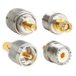Sma Plug Uhf PL259 SO239 Female Coax Connector For Cb Ham Radio 4PCS. Fixed Price $11.69.