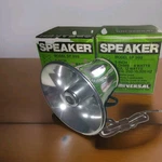 Vtg 2 Universal External Reflex Speaker Weather Proof, Intercom, Music Or Voice. Fixed Price $38.25.
