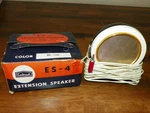 Vintage Calrad ES4 Extension Speaker With Box. Fixed Price $14.88.