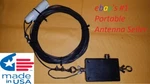 End Fed "random Wire" Hf Dipole 9:1 Antenna. Stainless/ 80-6 Meters 150W Pep. Fixed Price $74.25.