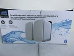 Sound Naxa Dual Bluetooth Indoor/outdoor Wall Mount Weatherproof Speakers. Fixed Price $93.46.