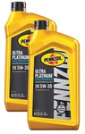 Pennzoil Ultra Platinum Full Synthetic 5W-30 Motor Oil, 1 Quart (pack Of 2). Fixed Price $16.06.