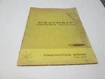 Heathkit Assembly Manual Communications Speaker SB-600. Fixed Price $9.00.