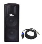 Peavey PV215 Pro Audio Dj Dual 15" Passive 1400W Speaker W/ Speakon To 1/4 Cable. Fixed Price $499.99.