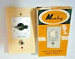 Vintage Mosley Audio Attenuator Pad Plate Model FAV-2 With Knob & Speaker Jack. Fixed Price $28.19.
