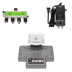Directv SWM3 Lnb Reverse Band With 21V Power 4-WAY Splitter 4K 99 101 103 Sats. Fixed Price $71.95.