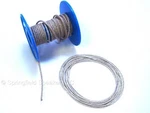 10 Ft 400W Braided Speaker Tinsel Lead Wire .036" Dia.. Fixed Price $16.95.
