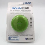 Urge Basics Soundisc 3W Bluetooth Mini Speaker Lime Green Rechargeable Battery. Fixed Price $18.75.