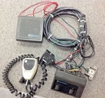 Motorola Mitrek Series HCN4010A-2, Cables, Mic, Speaker, And More! Untested. Fixed Price $89.00.