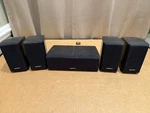 Sony SS-CNP2 (1) & SS-MSP2 (4) Surround (5) Speakers System. Fixed Price $122.32.