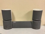 Pioneer S-X360 5 Speaker Set Center Front Left Right Surround. Fixed Price $34.99.