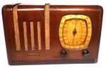Vintage Mid-century Sky Chief Radio Untested 6 Tube Tabletop W/jensen Speaker. Fixed Price $85.00.