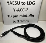 Ldg Y-ACC-2 Cable 6 Feet, Yaesu 10 Pin Radio To Must Read Ad!! By Hamgadgets. Fixed Price $49.95.