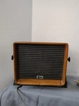 Vintage 70S Afs Kriket Mobile Cb Radio Speaker Brown Buckskin W/bracket. Fixed Price $24.99.