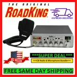 Roadking 40 Channel Classic Cb Radio - Large Digital Display Full Watts Power. Fixed Price $84.75.