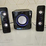 Ilive IHB23B Bluetooth Lightuup Wireless Speaker Set W/subwoofer Works Great. Fixed Price $25.50.