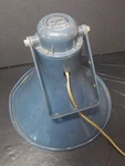 Vintage Realistic Power Horn 40-1238C Blue 11" 25 Watts Ohms Loud Speaker. Fixed Price $39.50.