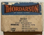 Thordarson TR657 Cb Driver For Browning Cobra Tram Radio Vintage Nos. Fixed Price $49.99.