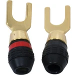 New Ge Ultra Pro Flat Angled Speaker Spade Connectors For Monster Cable Wire. Fixed Price $9.20.