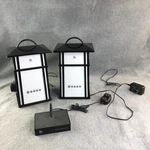 2 Acoustic Research AWS53 Indoor/outdoor Bluetooth Speakers & Transmitter. Fixed Price $89.99.
