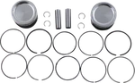 Wossner Forged Aluminum 79.93 Mm Bore Piston Kit With Rings & Pin(s) K8877DA-2. Fixed Price $428.00.