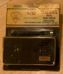 Diesel Electronics Dual Sun Visor Speaker Cb, Am, Fm, Stereo Radio Ham 4-16 New. Fixed Price $14.95.