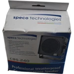 New Speco Technologies CBS-240 Weatherproof 4'' Marine Communications Speaker. Fixed Price $24.95.