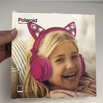 Polaroid Led Light Up Pink Cat Ear Headphones Kitty Wired New. Fixed Price $14.80.