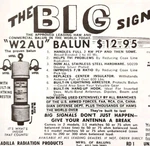 1975 Unadilla Radiation W2 Au Ham Radio Balun Advertisement Electronics C82QST. Fixed Price $14.99.