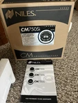Niles CM750SI Stereo In-ceiling Speaker Light Use Excellent!. Fixed Price $110.49.