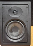 Totem Kin Iw 6 Slim Wall Speaker - Black With White Grille. Fixed Price $239.99.