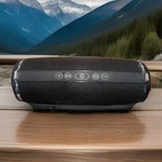 Maxpower Portable Water And Dust Resistant Bluetooth Speaker MPD189BK Black. Fixed Price $27.99.