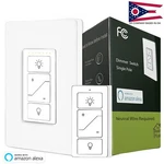 Smart Dimmer Switch With Remote Dimmable Voice Control Bluetooth Work Alexa. Fixed Price $21.97.
