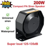 200W 8 Ohm Heavy Duty Sound Loud, Police Car, Ambulance Horn Pa Speaker Aluminum. Fixed Price $46.42.