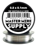 Mws - 100 Ft 0.8 Mm X 0.1 Kanthal A1 Flat Ribbon Wire. Fixed Price $10.49.
