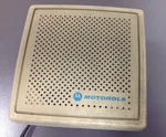 Motorola External Speaker Model HSN4010A, For Systems 90 Mitrek, W Connector. Fixed Price $20.00.