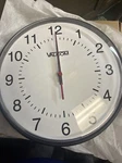 New Valcom V-A2412B 12IN Wired Round Analog Clock Black Surface Mount 24V Ac/dc. Fixed Price $175.00.